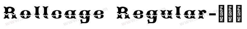 Rollcage Regular字体转换